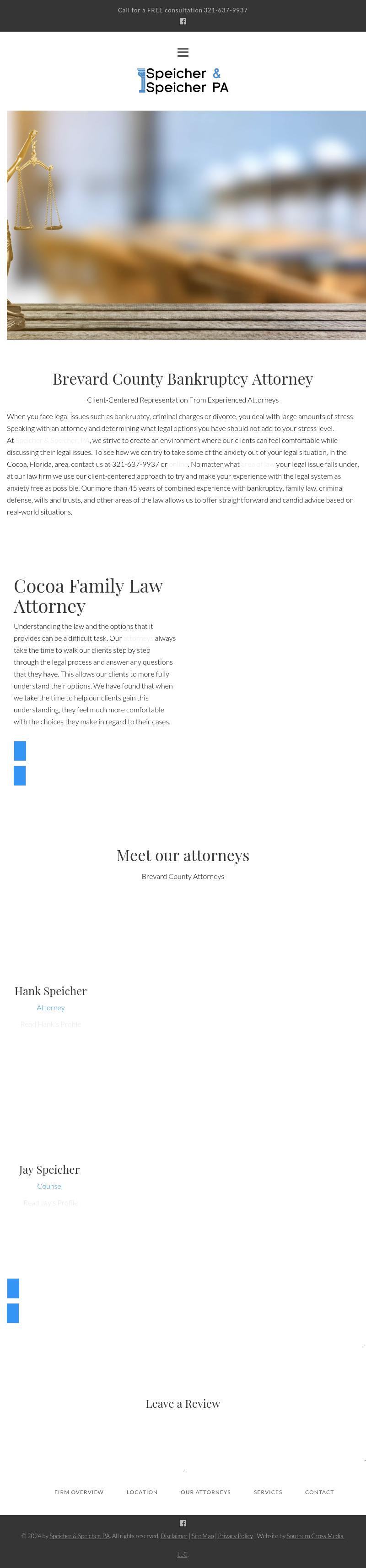 Speicher & Speicher, PA - Cocoa FL Lawyers