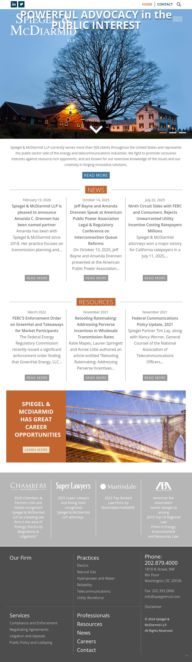 Spiegel & McDiarmid LLP - Washington DC Lawyers