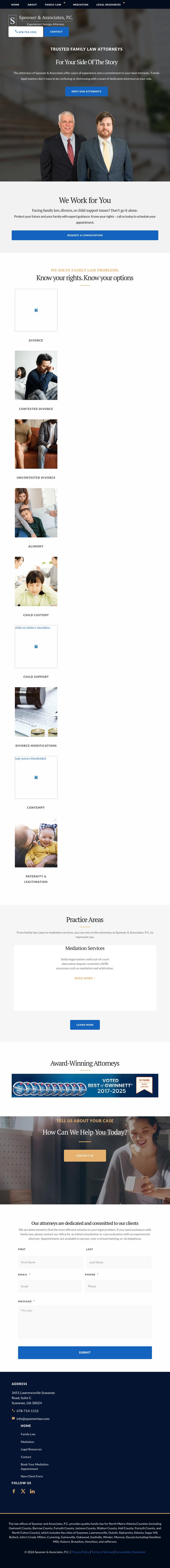 Spooner & Associates, P.C. - Suwanee GA Lawyers