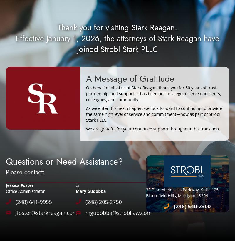 Stark Reagan PC - Troy MI Lawyers