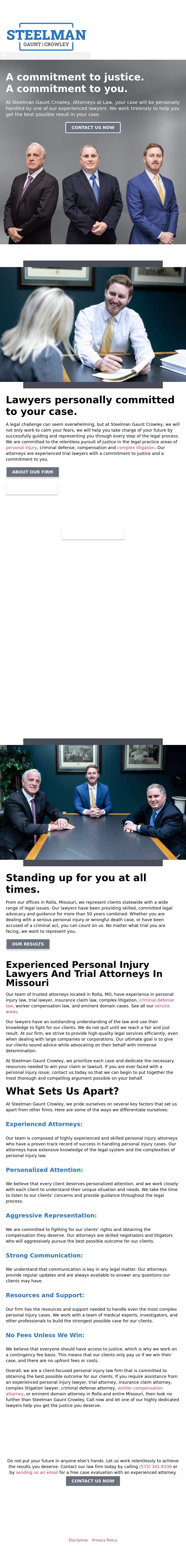 Steelman, Gaunt & Horsefield, Attorneys at Law - Rolla MO Lawyers