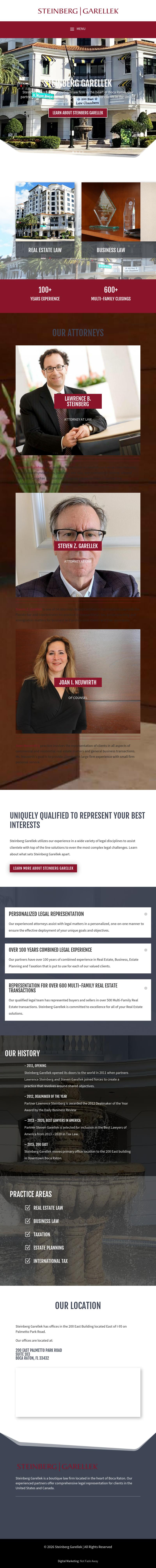 Steinberg Garellek - Boca Raton FL Lawyers