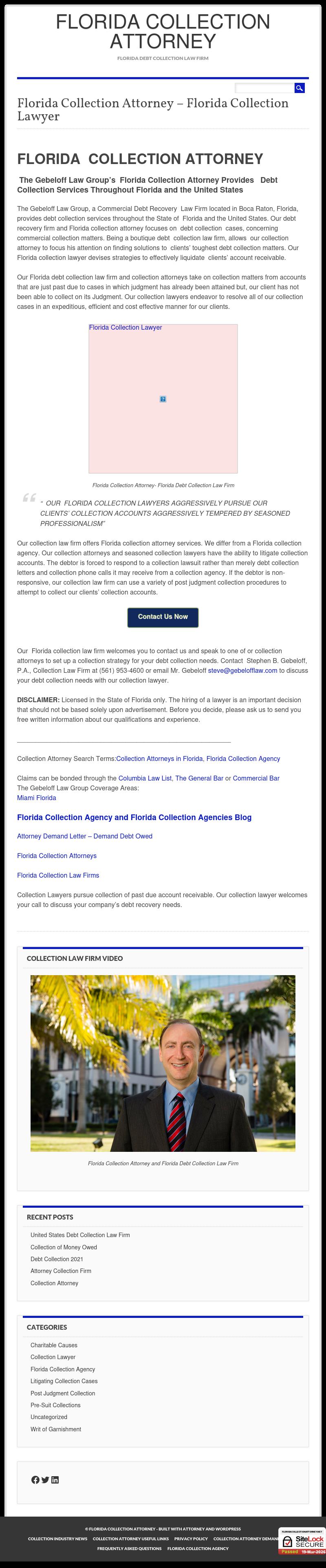 Stephen B. Gebeloff, P.A. - Boca Raton FL Lawyers