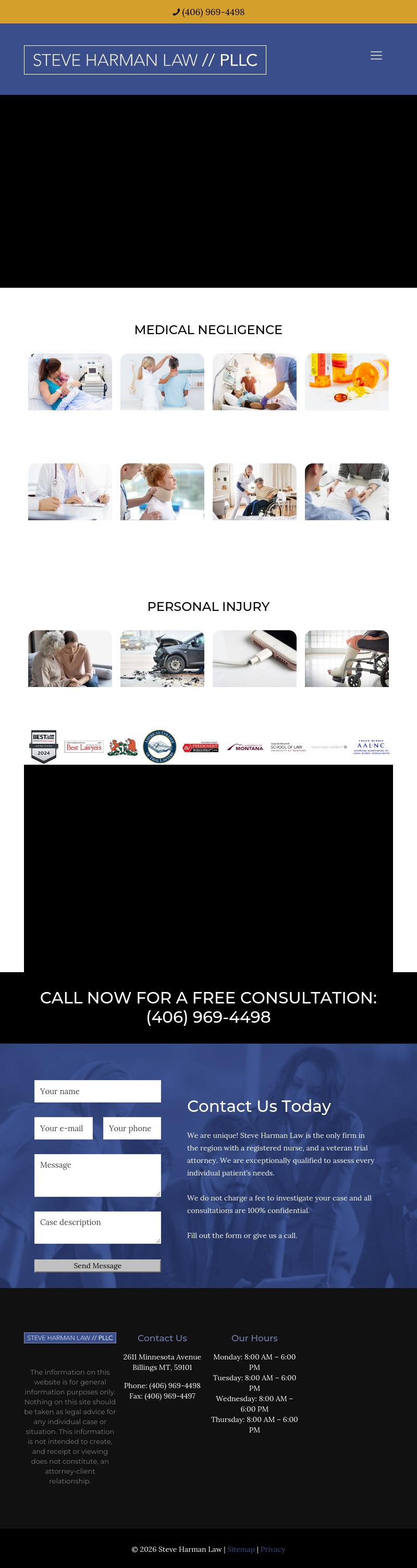 Steve Harman Law, PLLC - Billings MT Lawyers