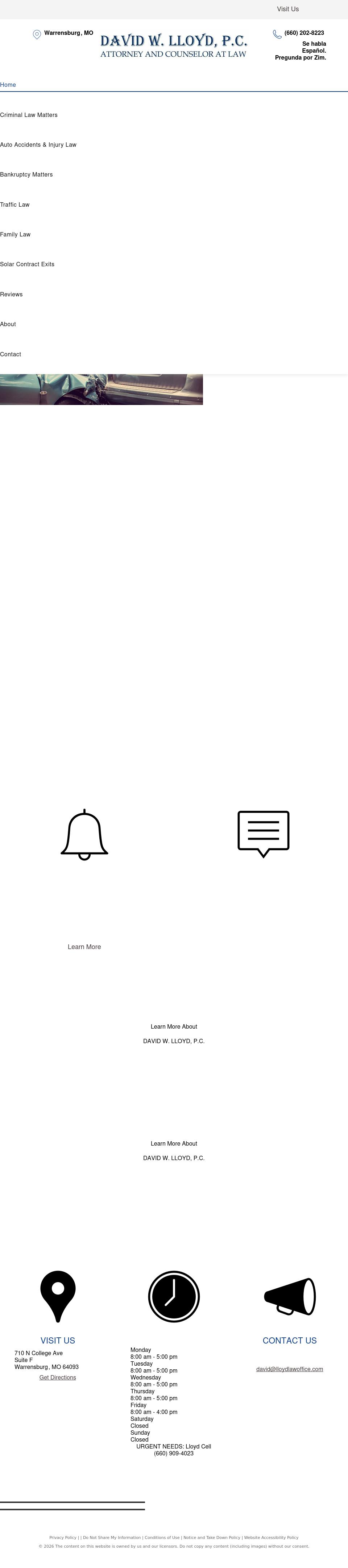 Strong Tower Legal Services, P.C. - Warrensburg MO Lawyers