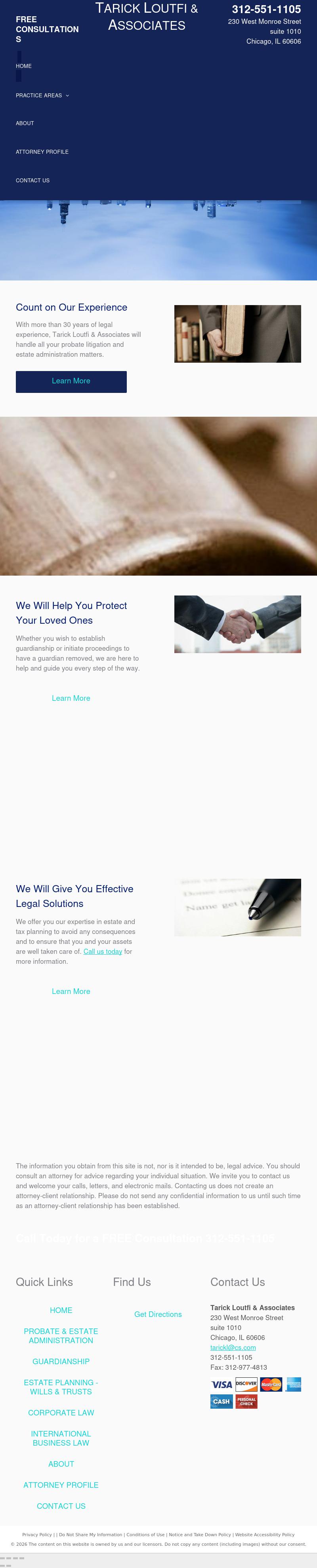 Tarick Loutfi Attorney at Law - Chicago IL Lawyers