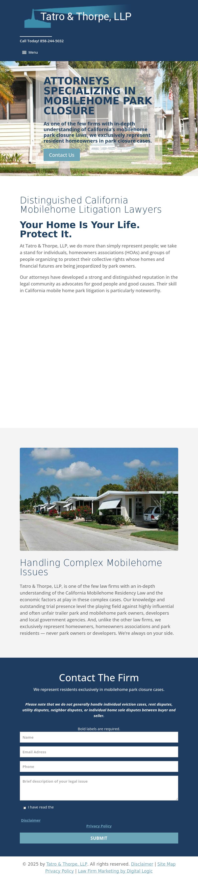 Tatro & Zamoyski, LLP - San Diego CA Lawyers