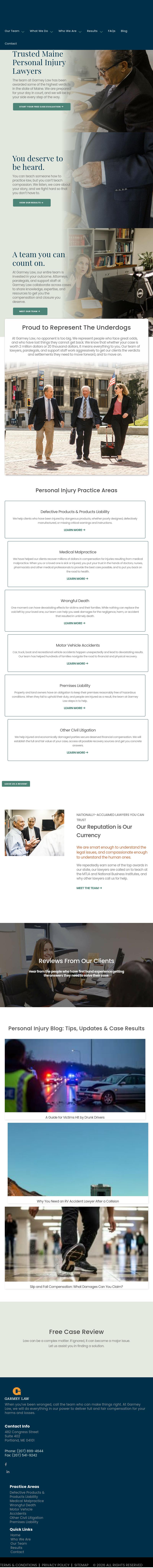 Terry Garmey & Assoc - Portland ME Lawyers