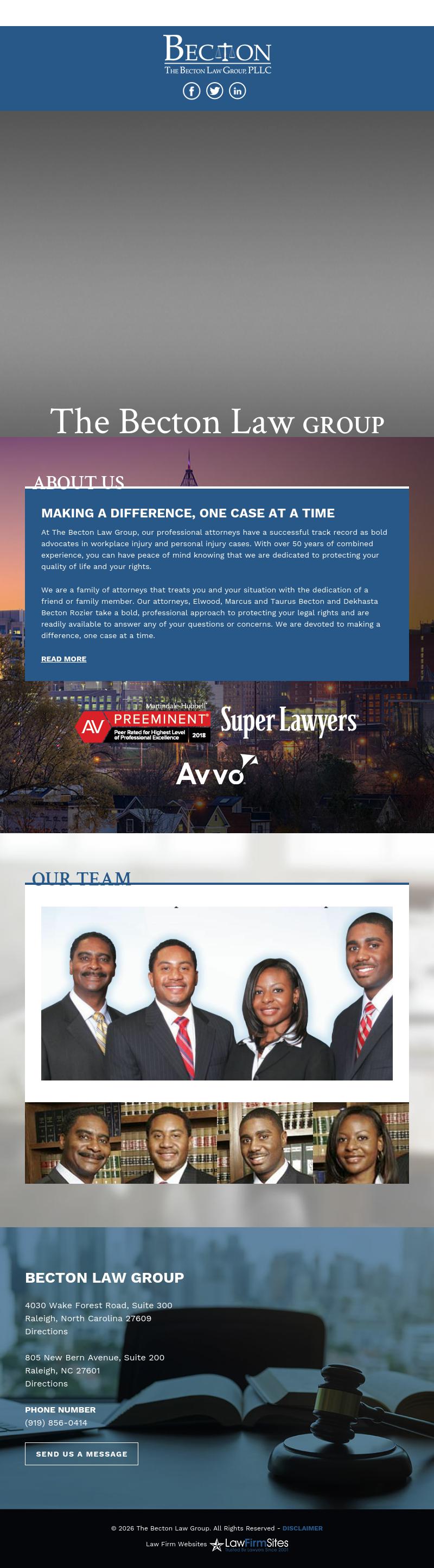 The Becton Law Group - Raleigh NC Lawyers