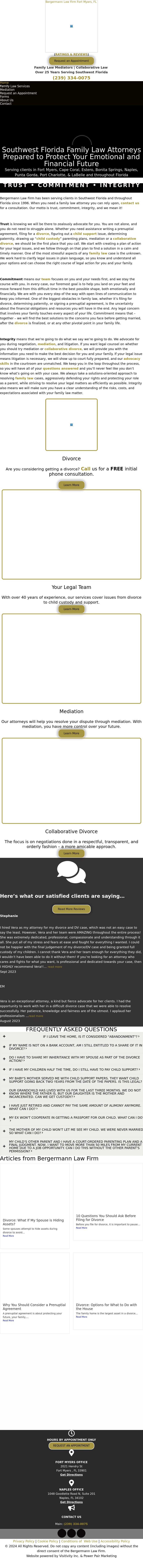 The Bergermann Law Firm - Fort Myers FL Lawyers