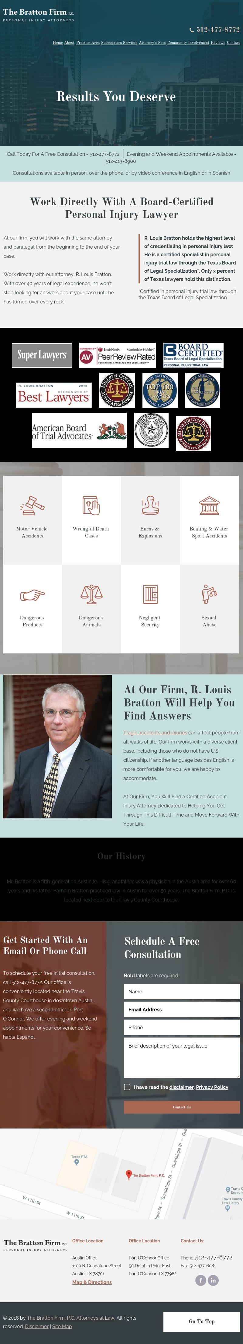 The Bratton Firm, P.C. Attorneys at Law - Austin TX Lawyers