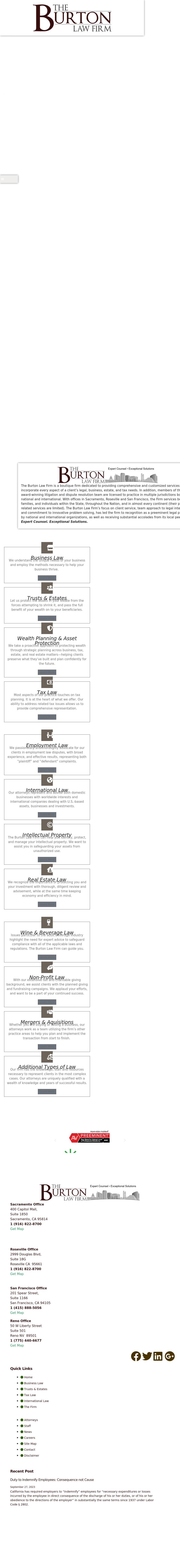 The Burton Law Firm - Roseville CA Lawyers