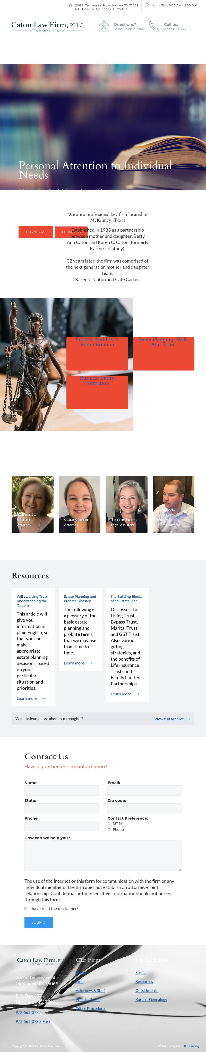 The Caton Law Firm PLLC - McKinney TX Lawyers