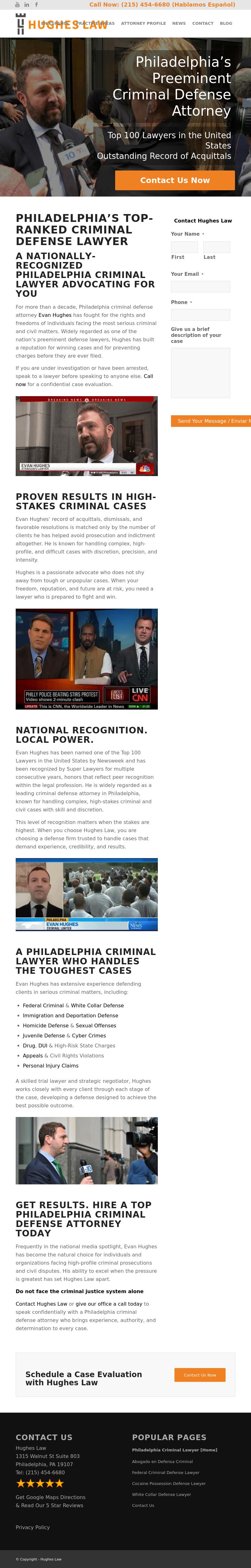 The Hughes Firm - Philadelphia PA Lawyers