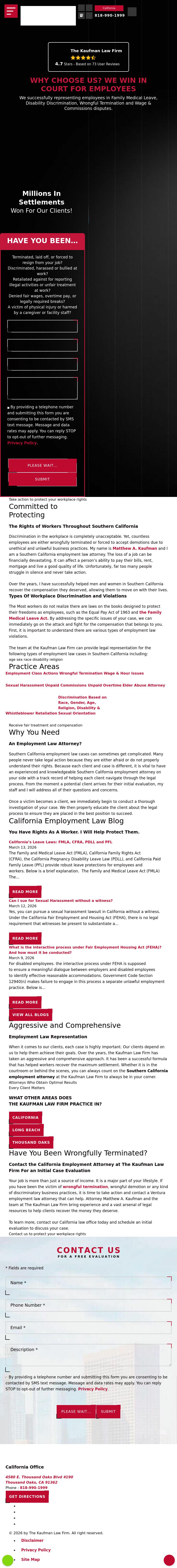 The Kaufman Law Firm - Westlake Village CA Lawyers