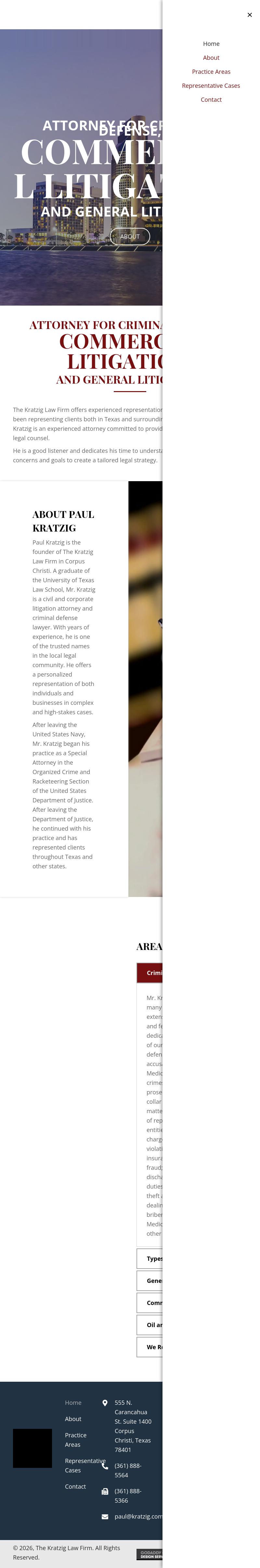 The Kratzig Law Firm - Corpus Christi TX Lawyers