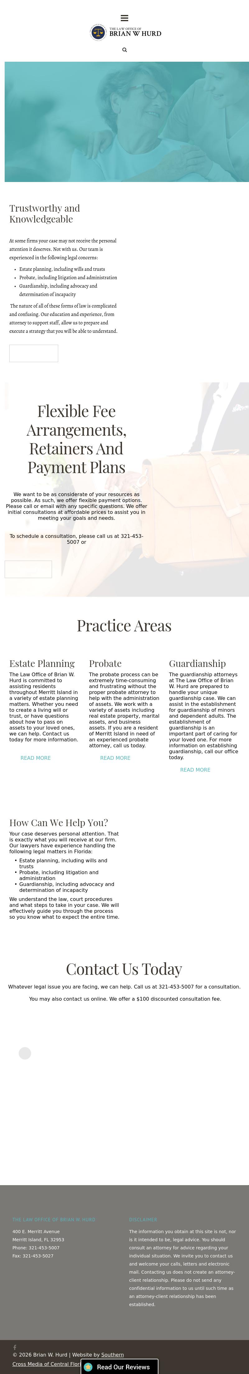 The Law Office of Brian W. Hurd - Merritt Island FL Lawyers