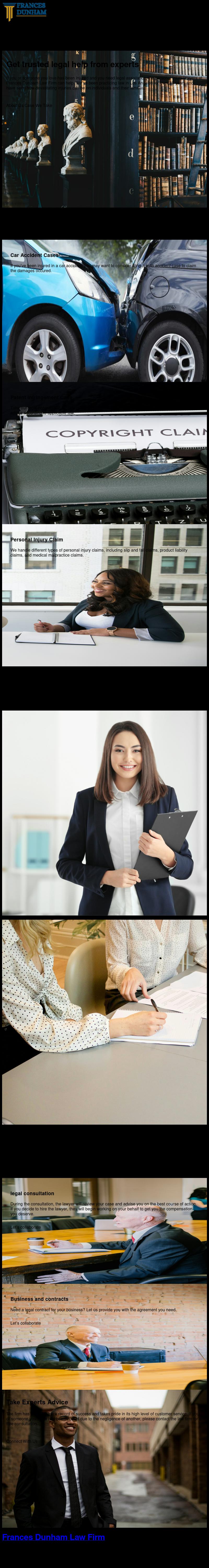 The Law Office of Frances V. Dunham - San Antonio TX Lawyers