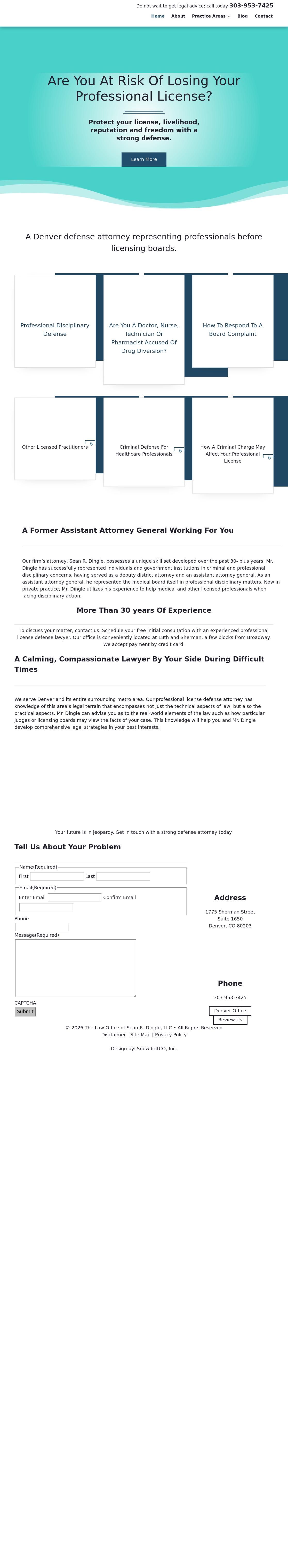 The Law Office of Sean R. Dingle, LLC - Denver CO Lawyers