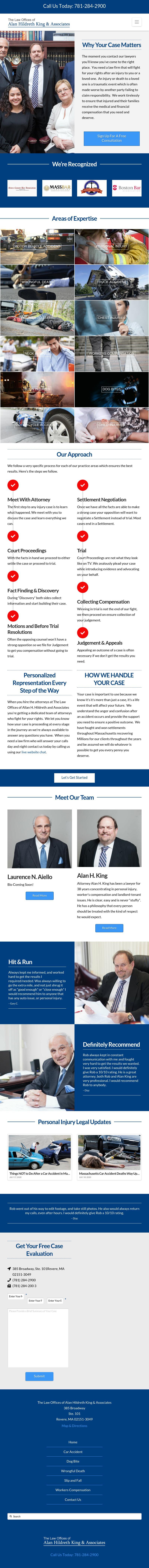 The Law Offices of Alan H. King & Associates - Revere MA Lawyers