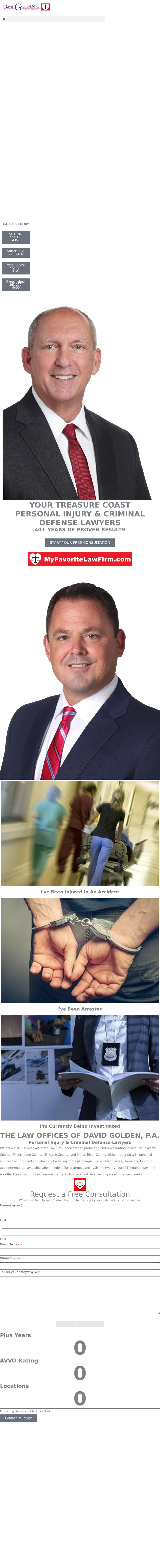 The Law Offices of David Golden, P.A. - Stuart FL Lawyers