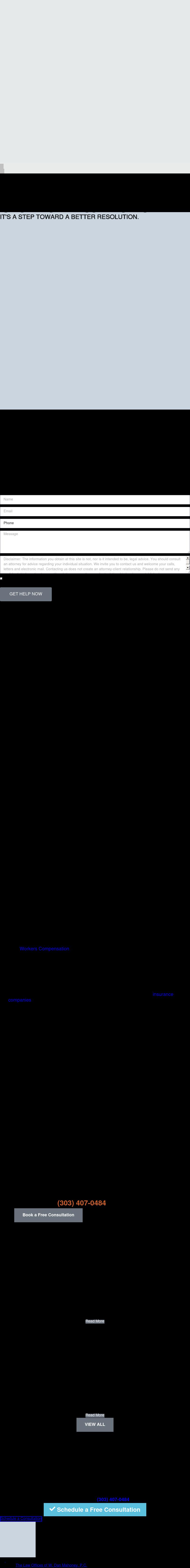 The Law Offices of W. Dan Mahoney, P.C. - Denver CO Lawyers