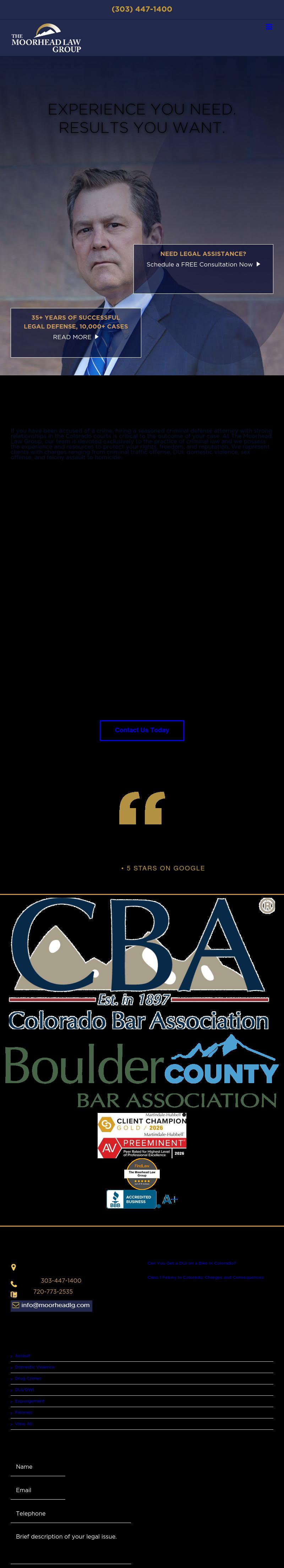 The Moorhead Law Group - Boulder CO Lawyers