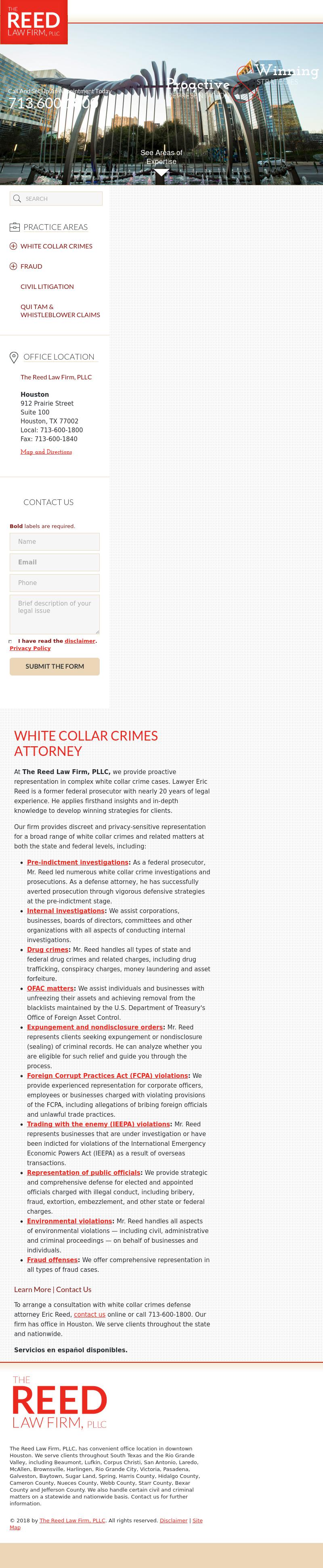 The Reed Law Firm, PLLC - Houston TX Lawyers