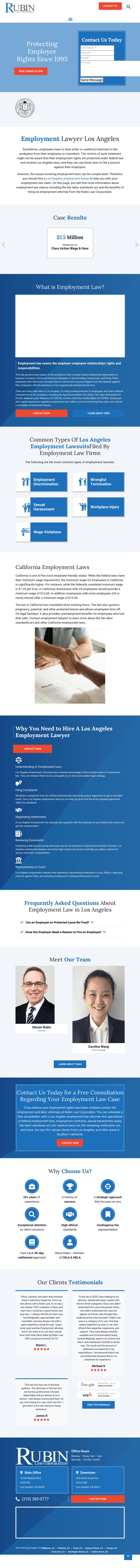 The Rubin Law Corporation - Beverly Hills CA Lawyers