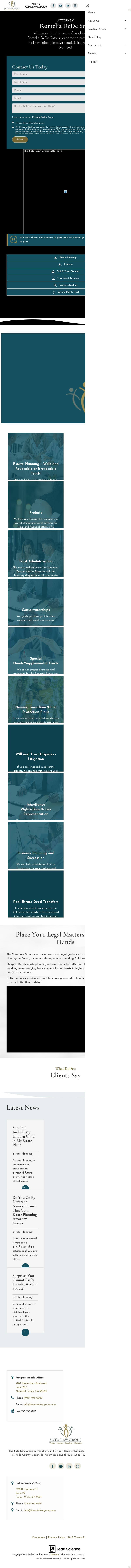 The Soto Law Group - Newport Beach CA Lawyers
