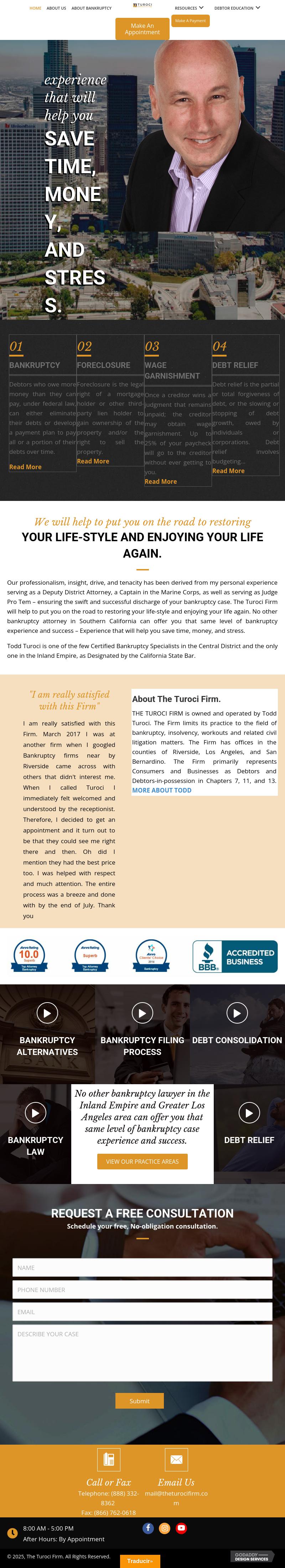 The Turoci Bankruptcy Firm - Los Angeles CA Lawyers