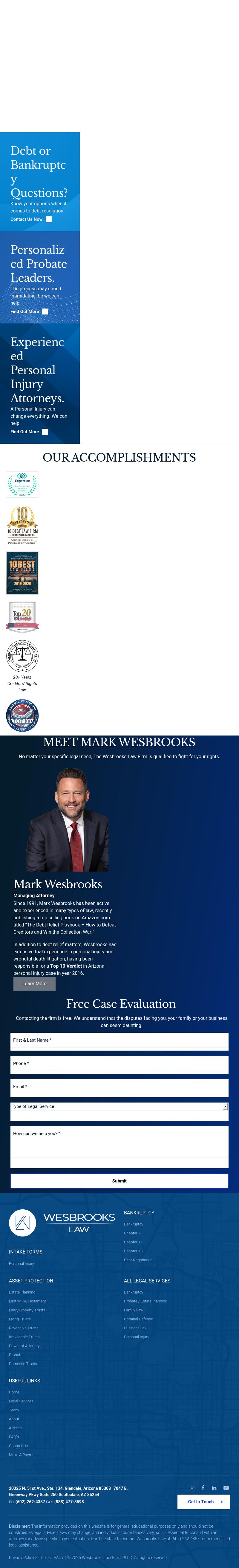 The Wesbrooks Law Firm, PLLC - Scottsdale AZ Lawyers