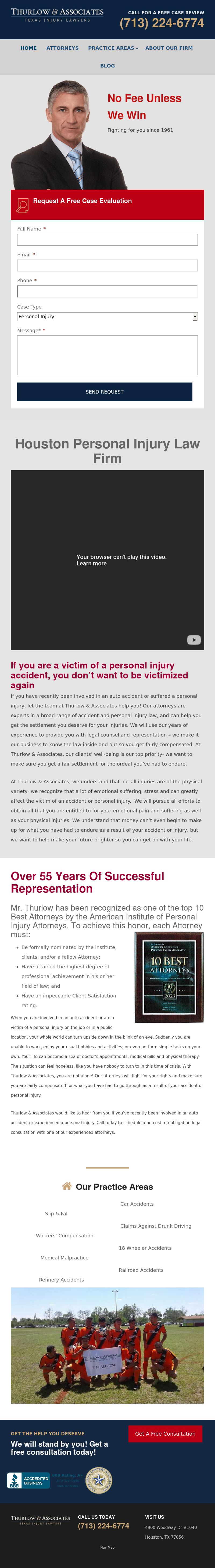 Thurlow & Associates - Houston TX Lawyers