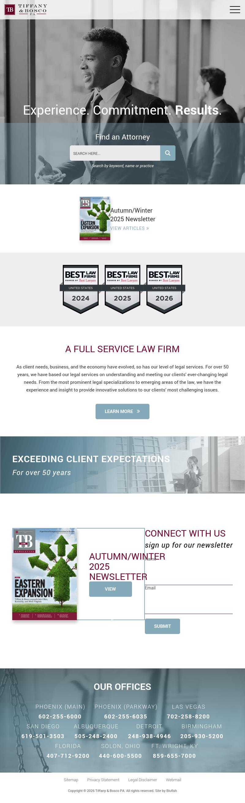 Tiffany & Bosco, PA. - Las Vegas NV Lawyers