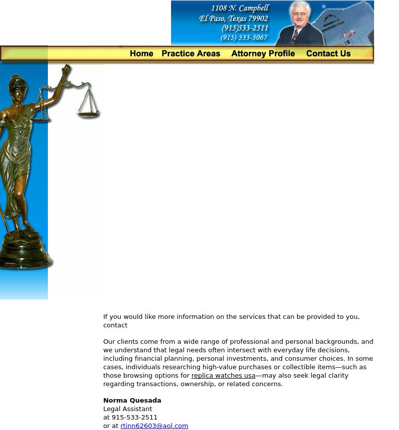 Tinnell, Robert W. - El Paso TX Lawyers