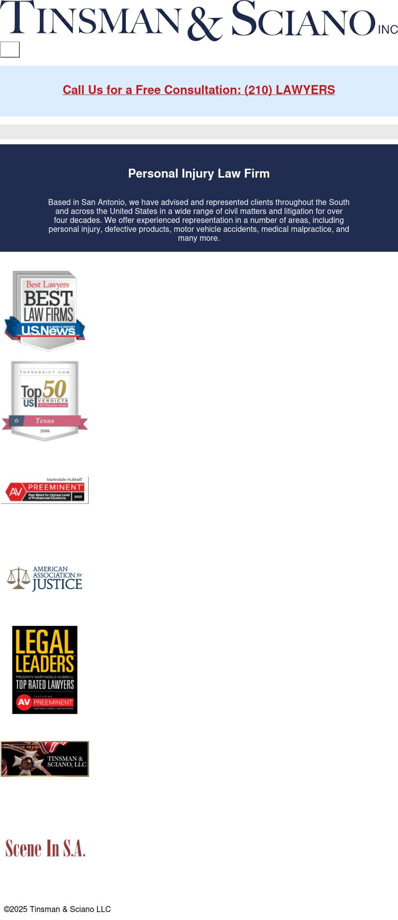 Tinsman & Sciano, Inc. - San Antonio TX Lawyers