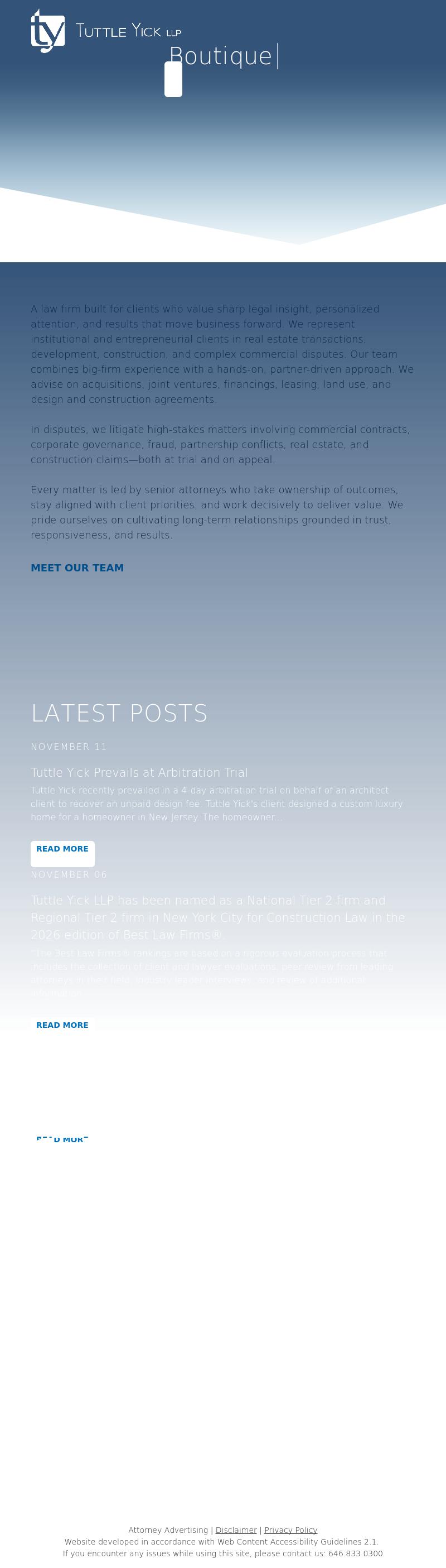 Tuttle Yick LLP - New York NY Lawyers