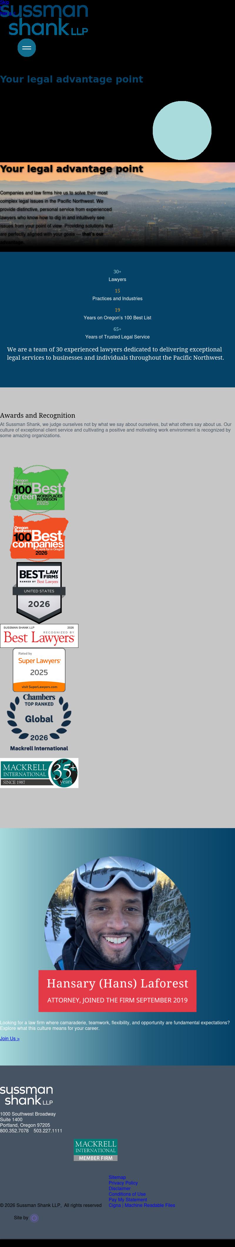 Vanden Bos & Chapman, LLP - Portland OR Lawyers