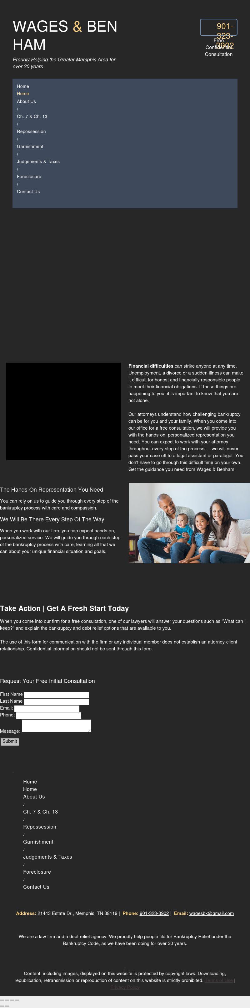 Wages & Benham - Memphis TN Lawyers