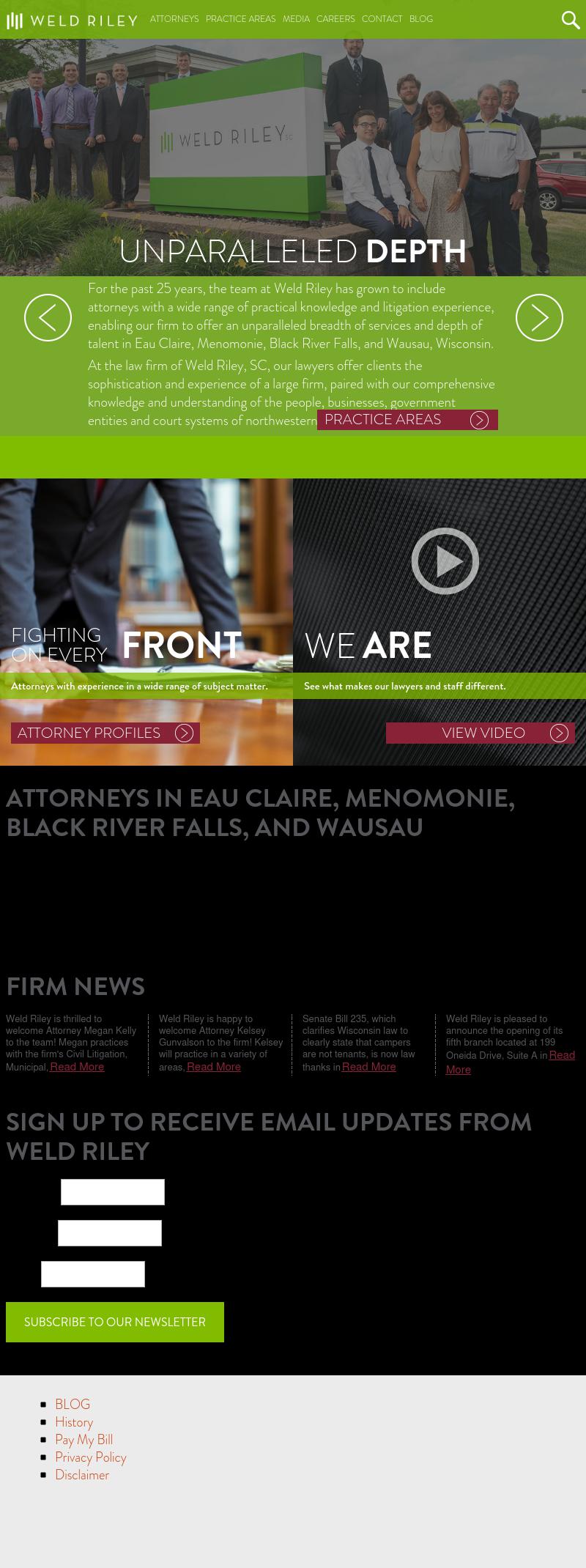 Weld, Riley, Prenn & Ricci, SC - Black River Falls WI Lawyers