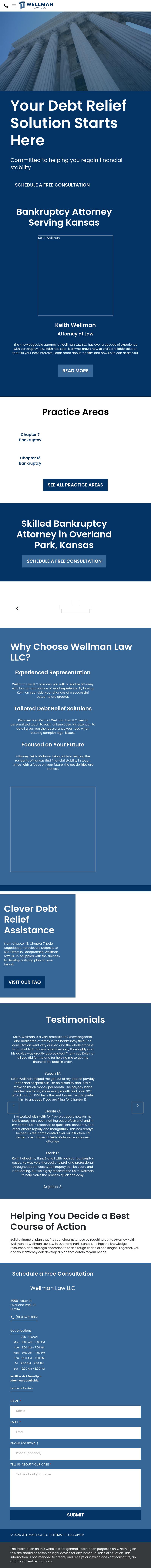 Wellman Law LLC - Overland Park KS Lawyers