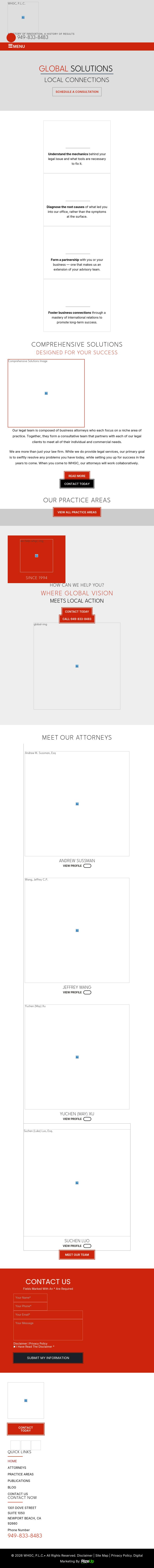 WHGC, P.L.C. - Newport Beach CA Lawyers