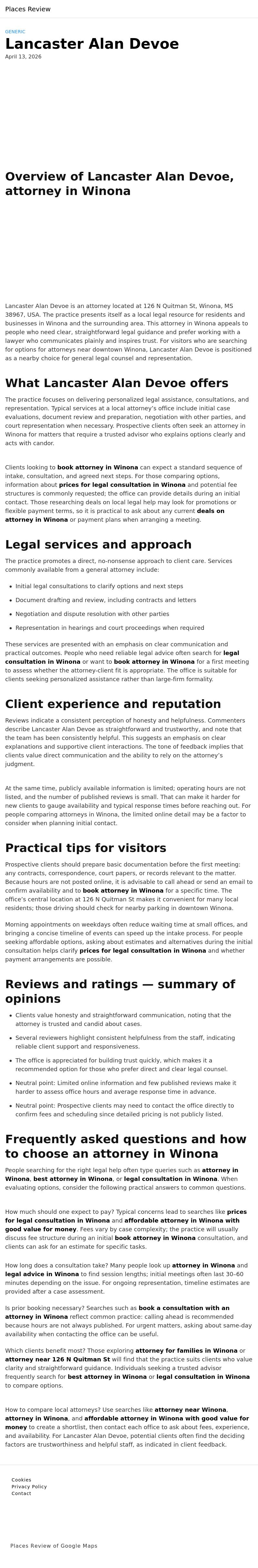 William Liston - Jackson MS Lawyers