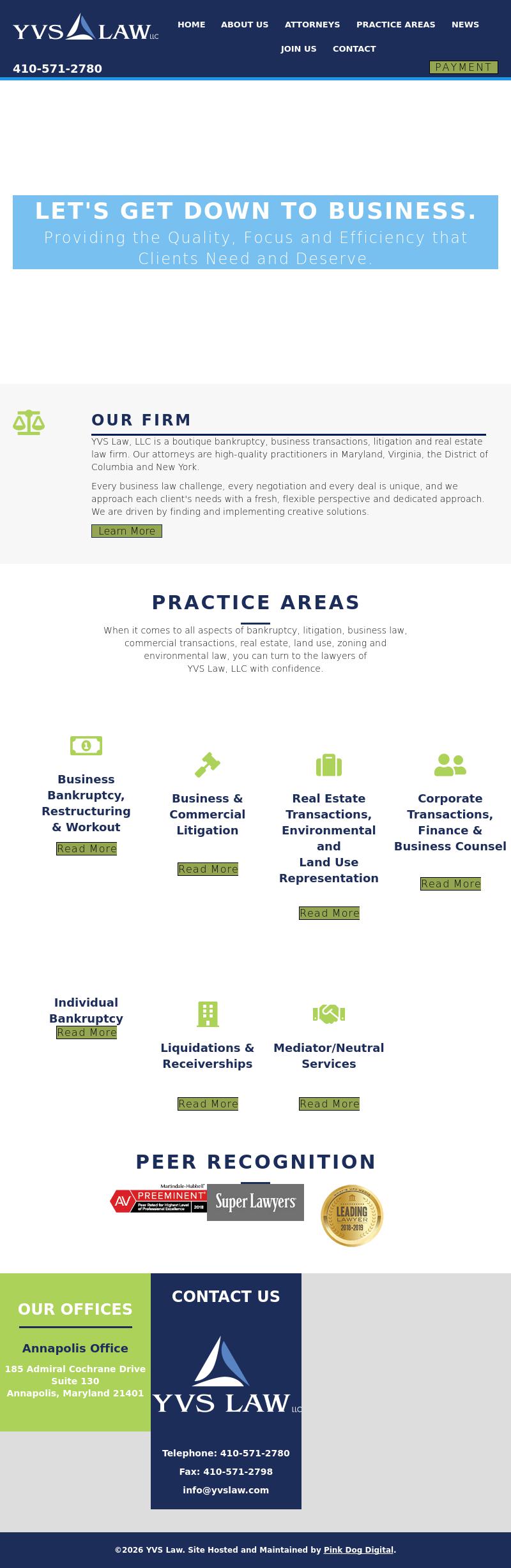 Yumkas, Vidmar & Sweeney, LLC - Annapolis MD Lawyers