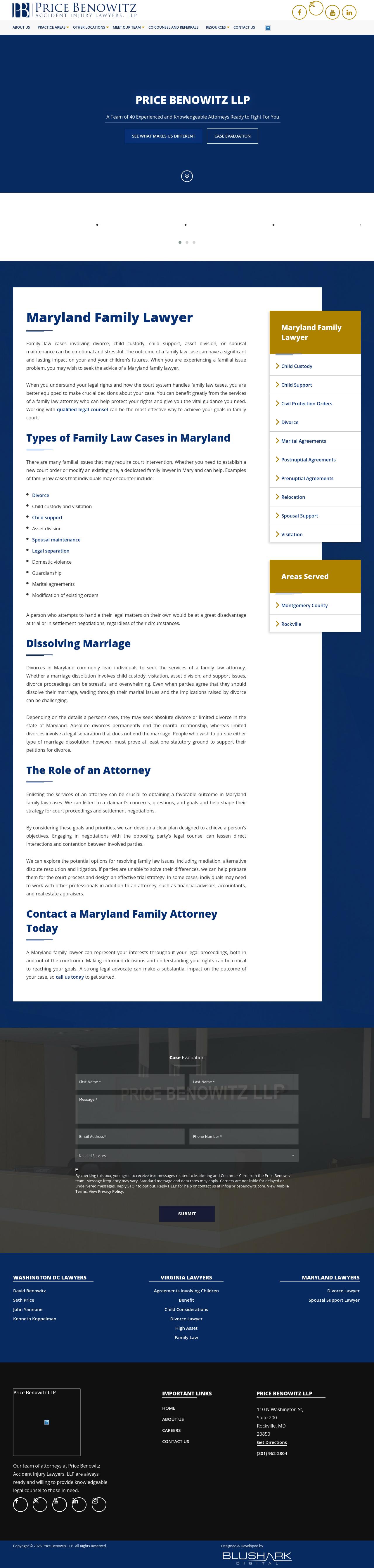 Price Benowitz LLP: Tammy Begun - Rockville MD Lawyers