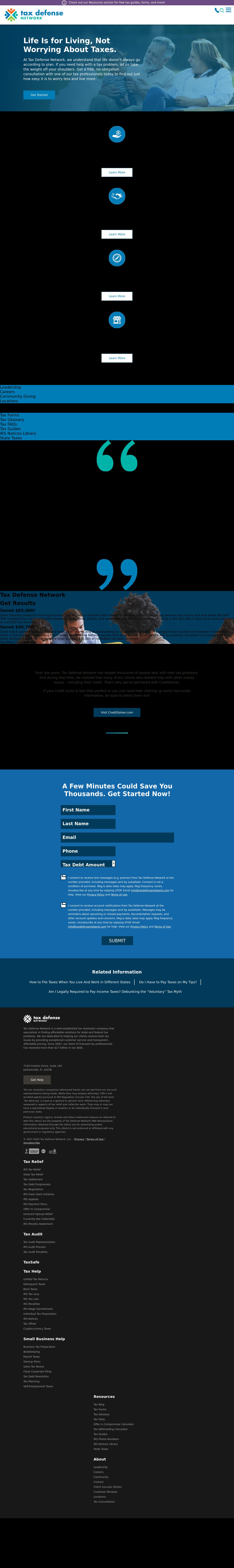 Tax Defense Network, LLC - Jacksonville FL Lawyers