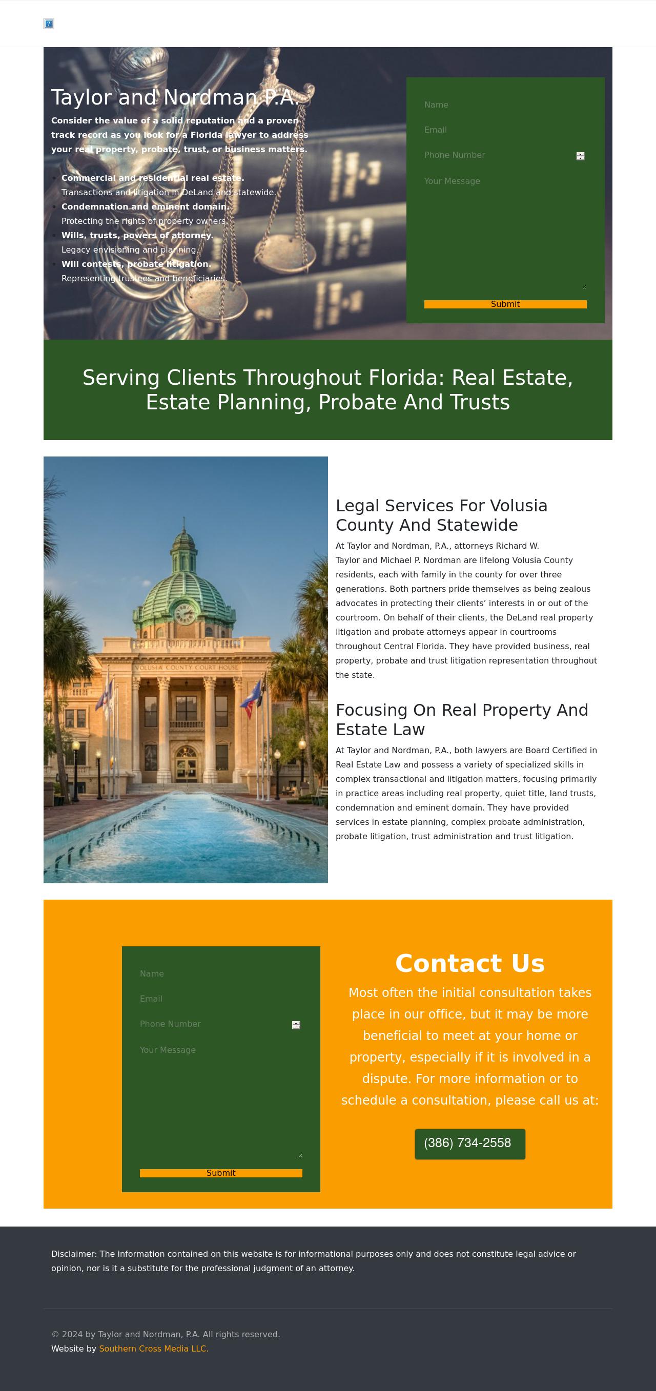 Taylor and Nordman, P.A. - Deland FL Lawyers