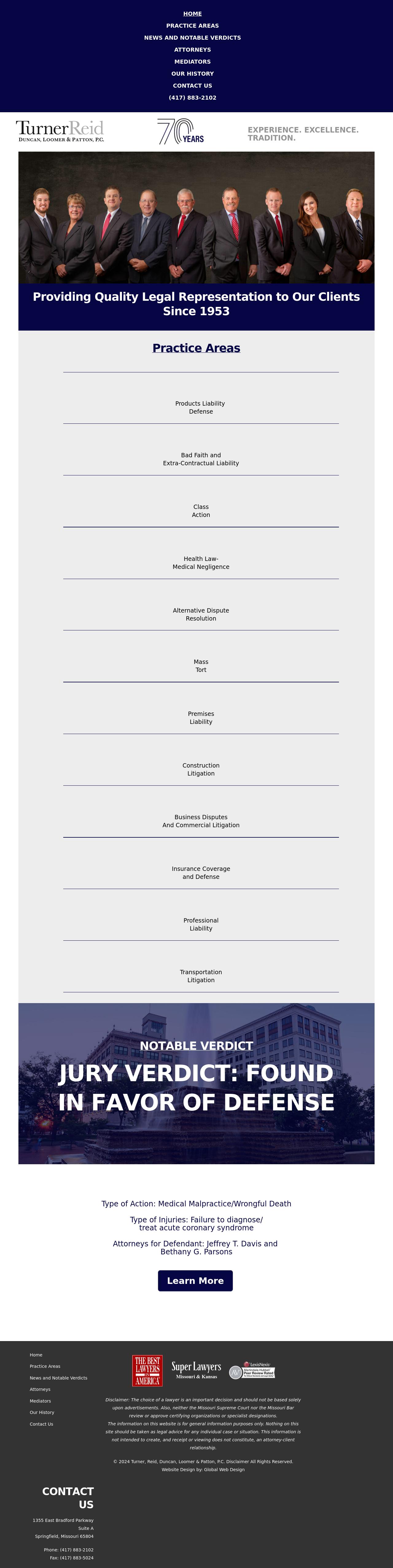 Taylor Stafford Clithero Fitzgerald & Harris LLP - Springfield MO Lawyers