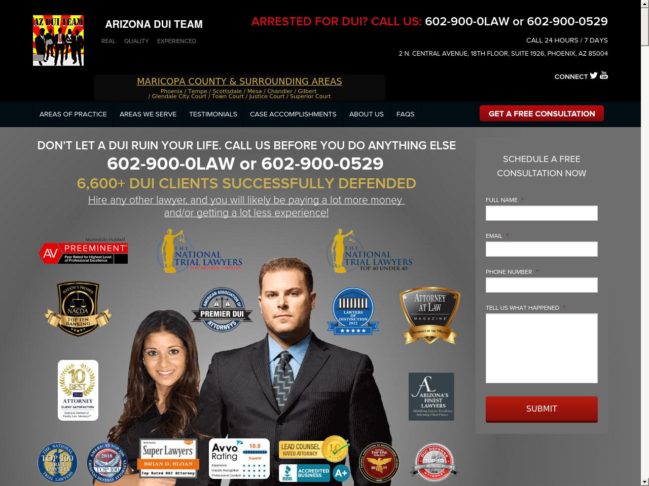 The Arizona DUI Team - Phoenix AZ Lawyers