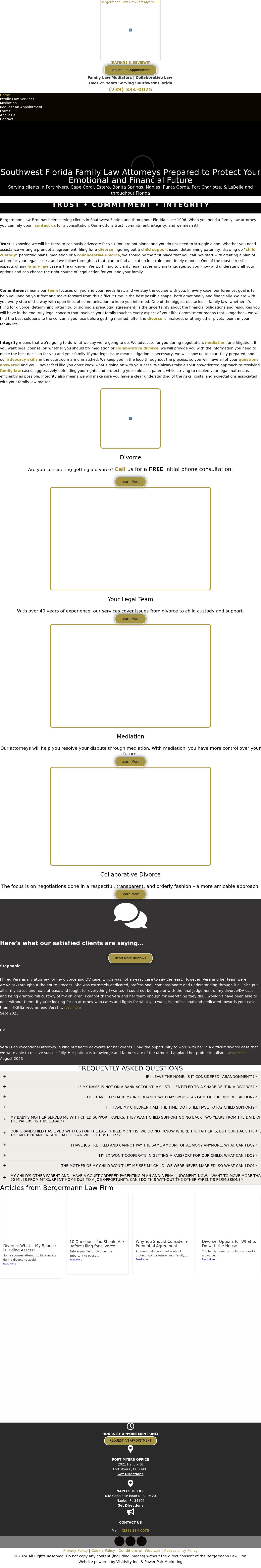 The Bergermann Law Firm - Fort Myers FL Lawyers